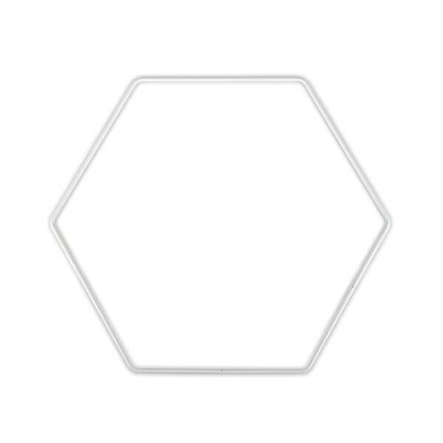 Fém hexagon - 30cm