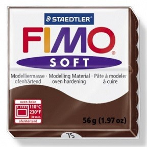 FIMO soft gyurma - Csokoládé 57gr