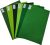 Filc lap válogatás - zöld árnyalatok 12 darabos csomag