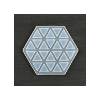 Szilikon öntőforma - Hatszög alátét