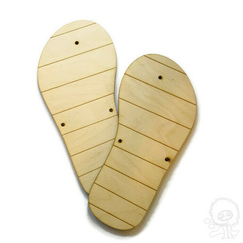 Fa figura - Strandpapucs - 2db