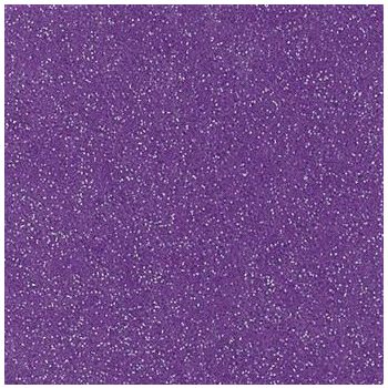 Csillogó, glitteres filc anyag - lila 40x30cm