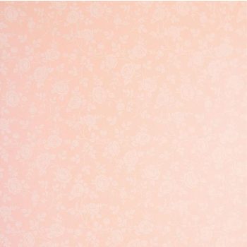 Dekorgumi rózsás - rózsaszín-fehér - 60x40cm