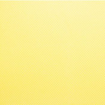 Dekorgumi pöttyös - sárga-fehér - 60x40cm